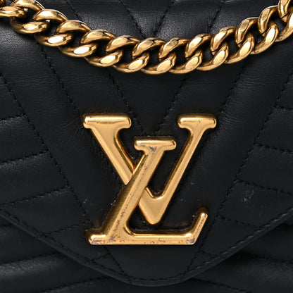 Louis Vuitton Calfskin New Wave Chain PM Black 7 of 13
