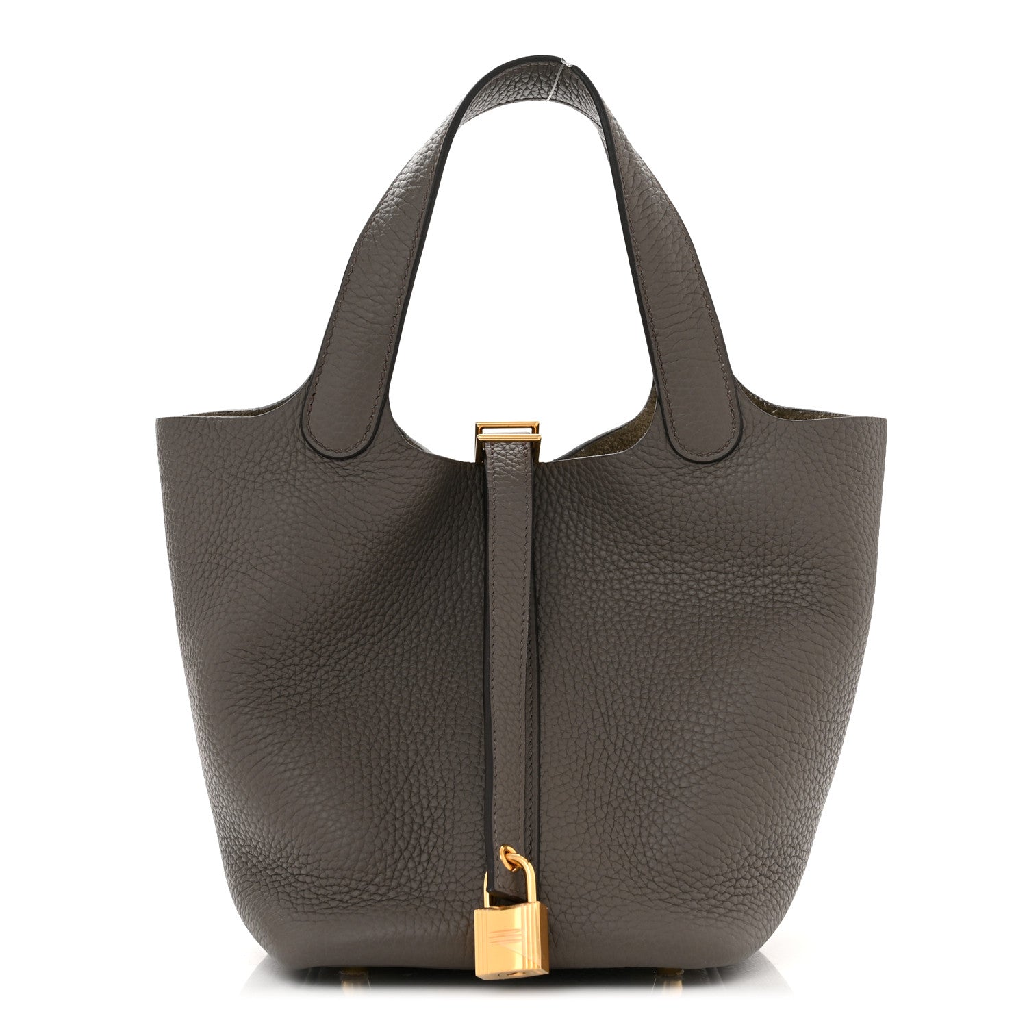 Hermes Taurillon Clemence Picotin Lock 18 PM Etain 1 of 10