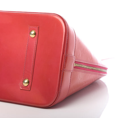 Louis Vuitton Vernis Alma GM Rose Pop 9 of 14