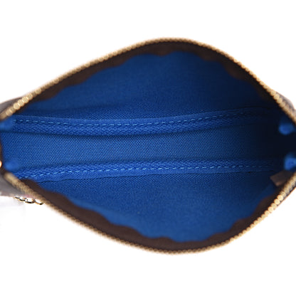 Louis Vuitton Monogram 2019 Christmas Animation Mini Venice Pochette Accessories Blue 5 of 8