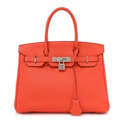 Hermes Togo Birkin 30 Feu 1 of 15