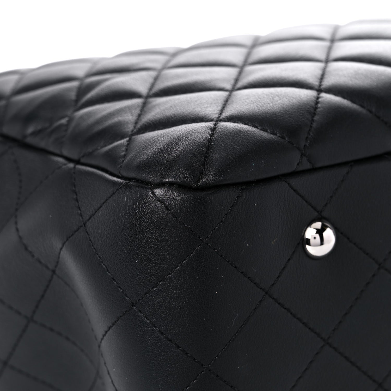 Chanel Calfskin Quilted Large Classic Shopping Tote Black 6 of 12
