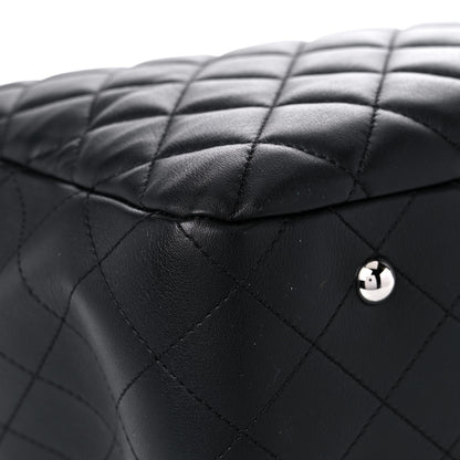 Chanel Calfskin Quilted Large Classic Shopping Tote Black 6 of 12