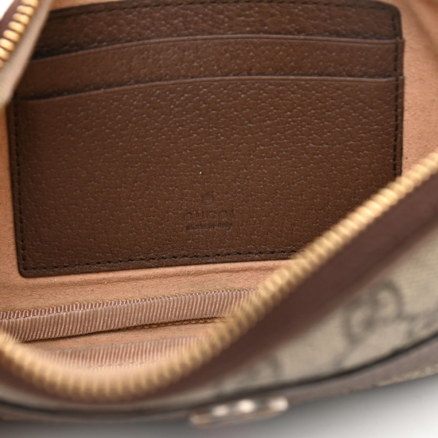 GG Supreme Monogram Web Mini Ophidia GG Bag Brown