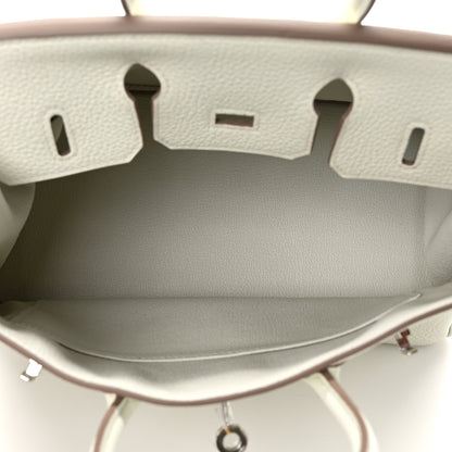 Hermes Togo Birkin 25 Mushroom 5 of 11