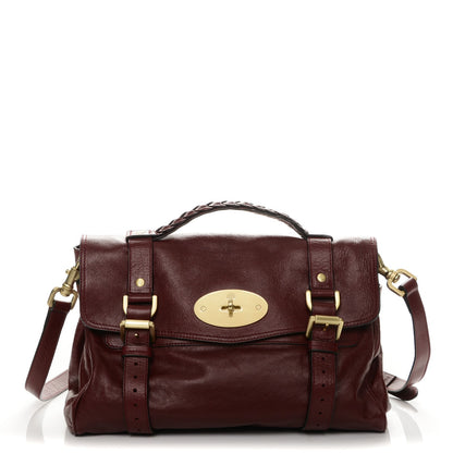 Mulberry Soft Buffalo Medium Alexa Conker 1 of 7