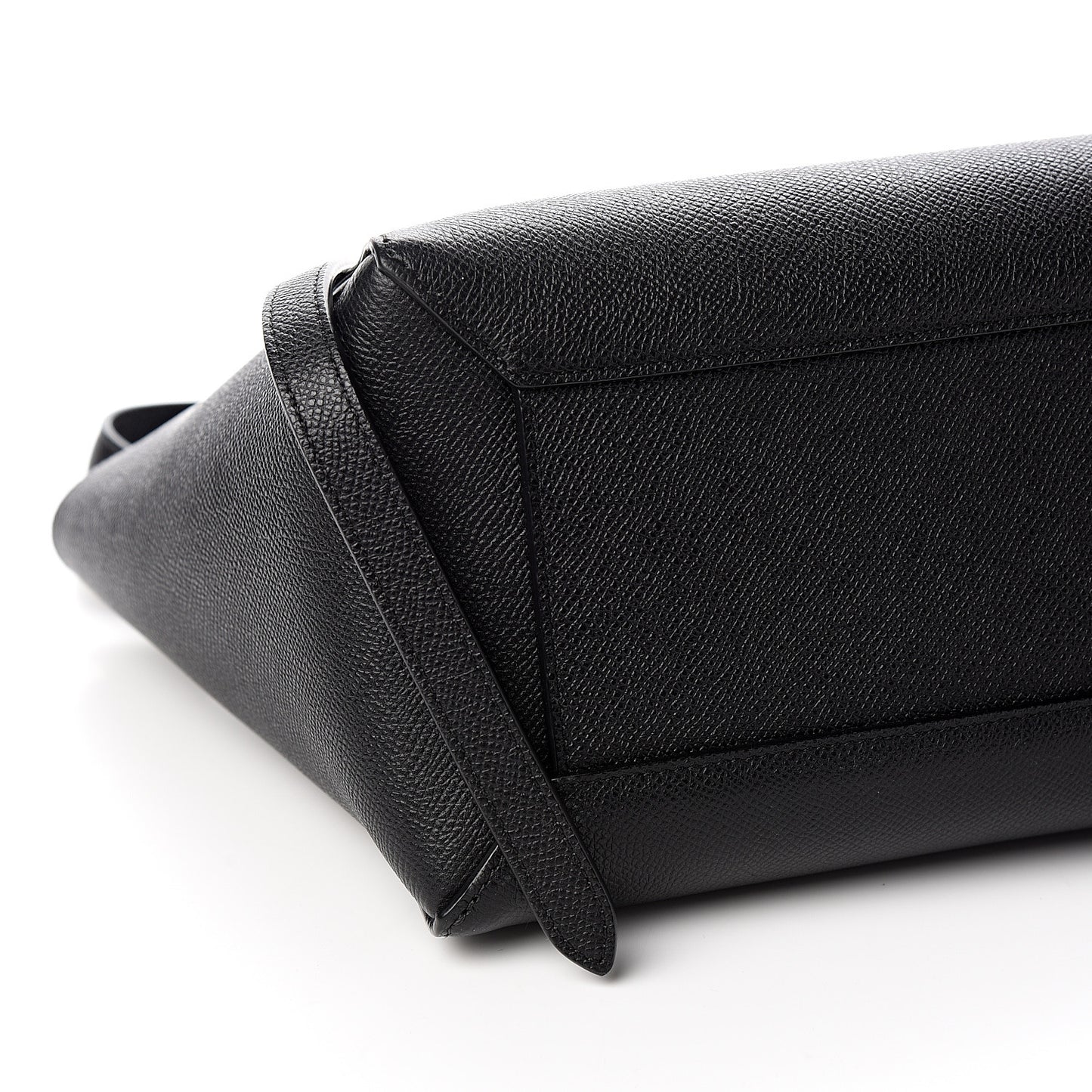 Baby Grained Calfskin Micro Belt Bag Black
