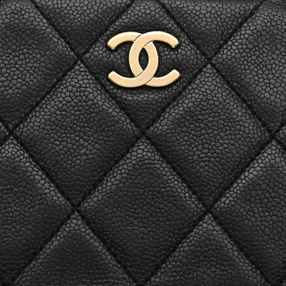 Chanel Caviar Quilted Shopping Tote Black 6 of 12