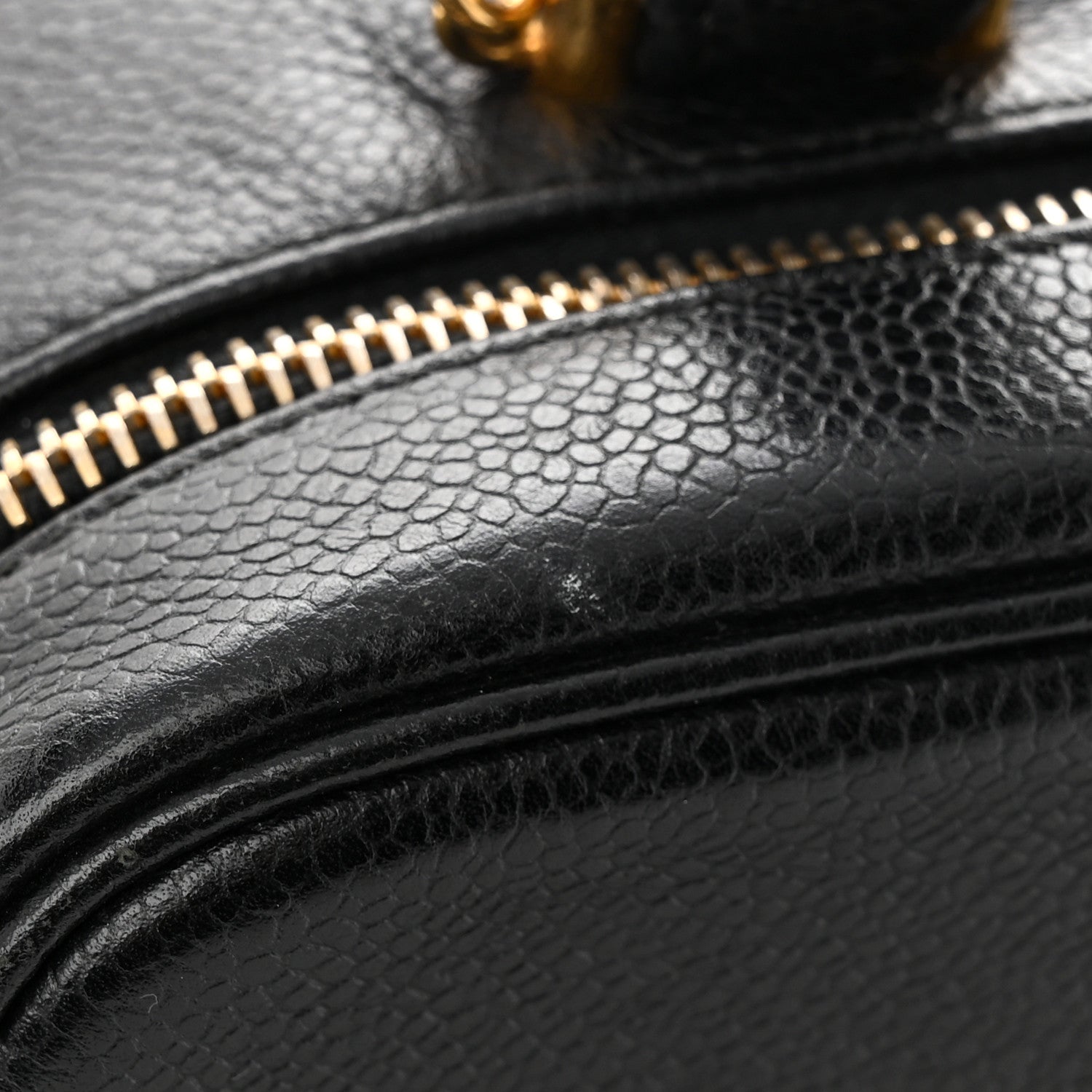 Chanel Caviar Timeless CC Vanity Case Black 12 of 13