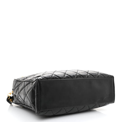 Chanel Patent Quilted Shoulder Bag Black 4 of 10