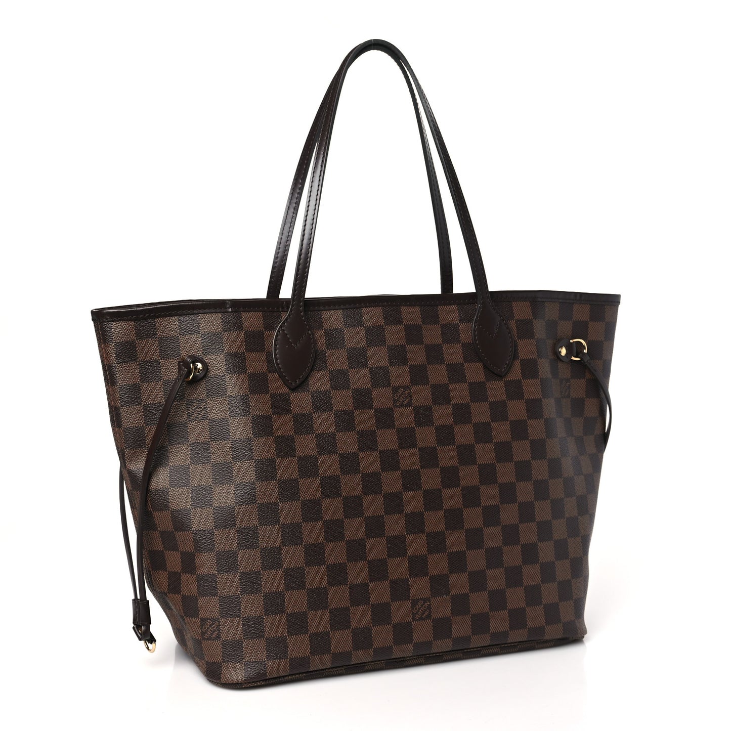 Damier Ebene Neo Neverfull MM Rose Ballerine