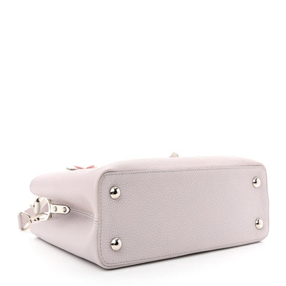 Louis Vuitton Taurillon Mechanical Flowers Capucines PM Purple 4 of 9