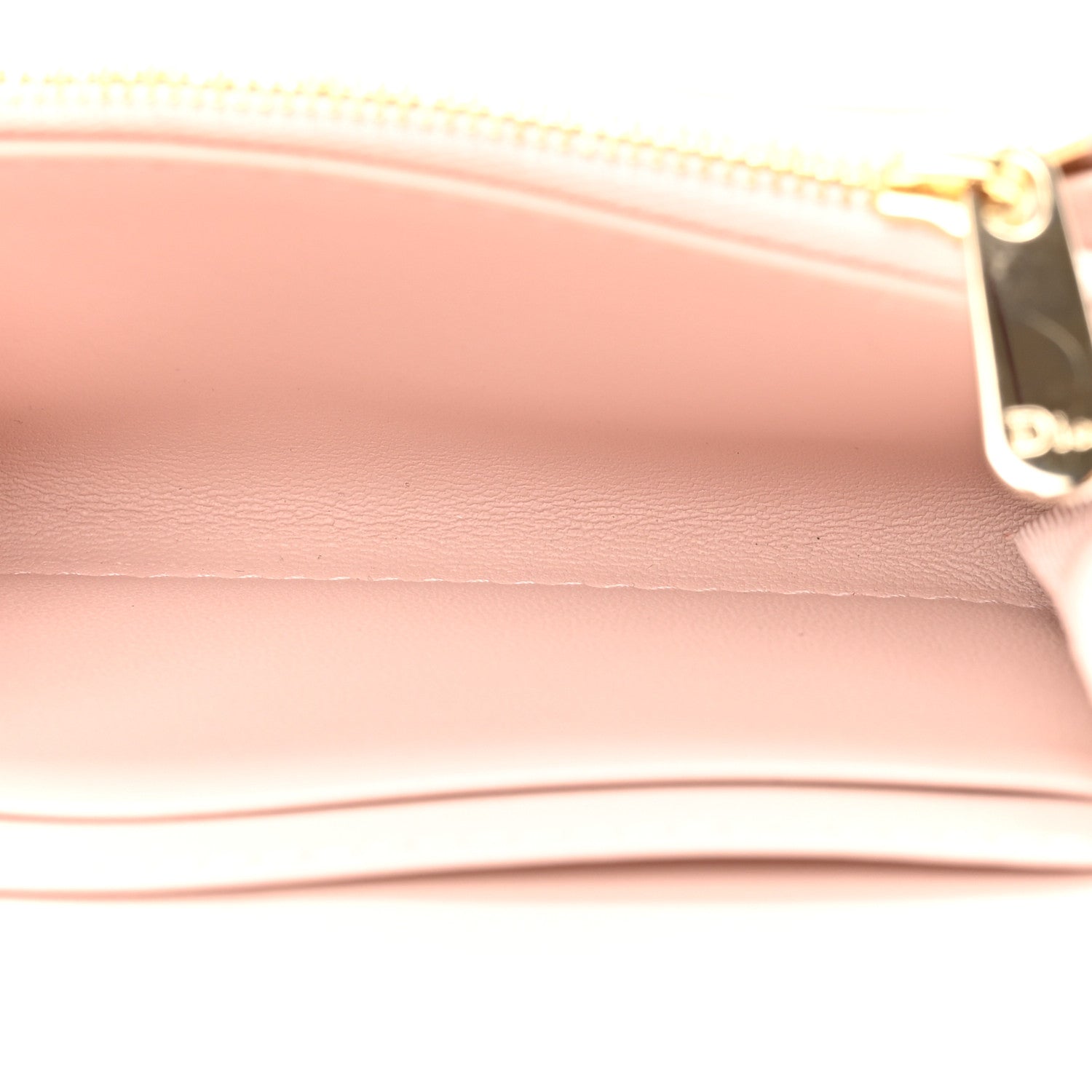 Christian Dior Lambskin Cannage Miss Dior Glycine Wallet Powder Pink 5 of 9