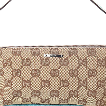 Gucci Monogram Boat Pochette Teal 10 of 10