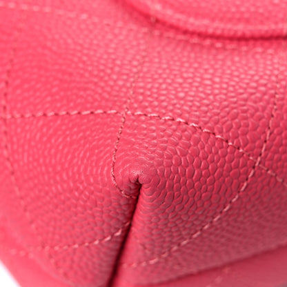 Chanel Caviar Quilted Small City Walk Flap Pink 13 of 13