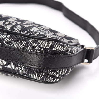 Christian Dior Monogram Shoulder Bag Black 9 of 10