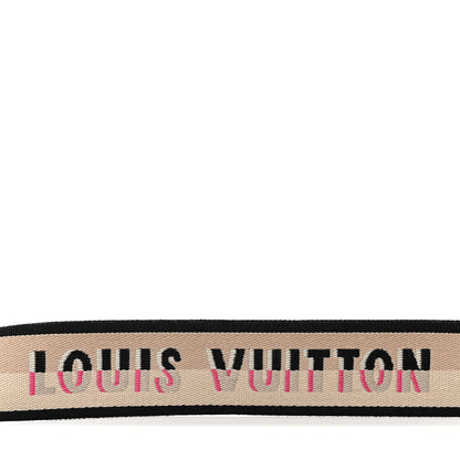 Louis Vuitton Jacquard Diane Shoulder Strap Black 4 of 4