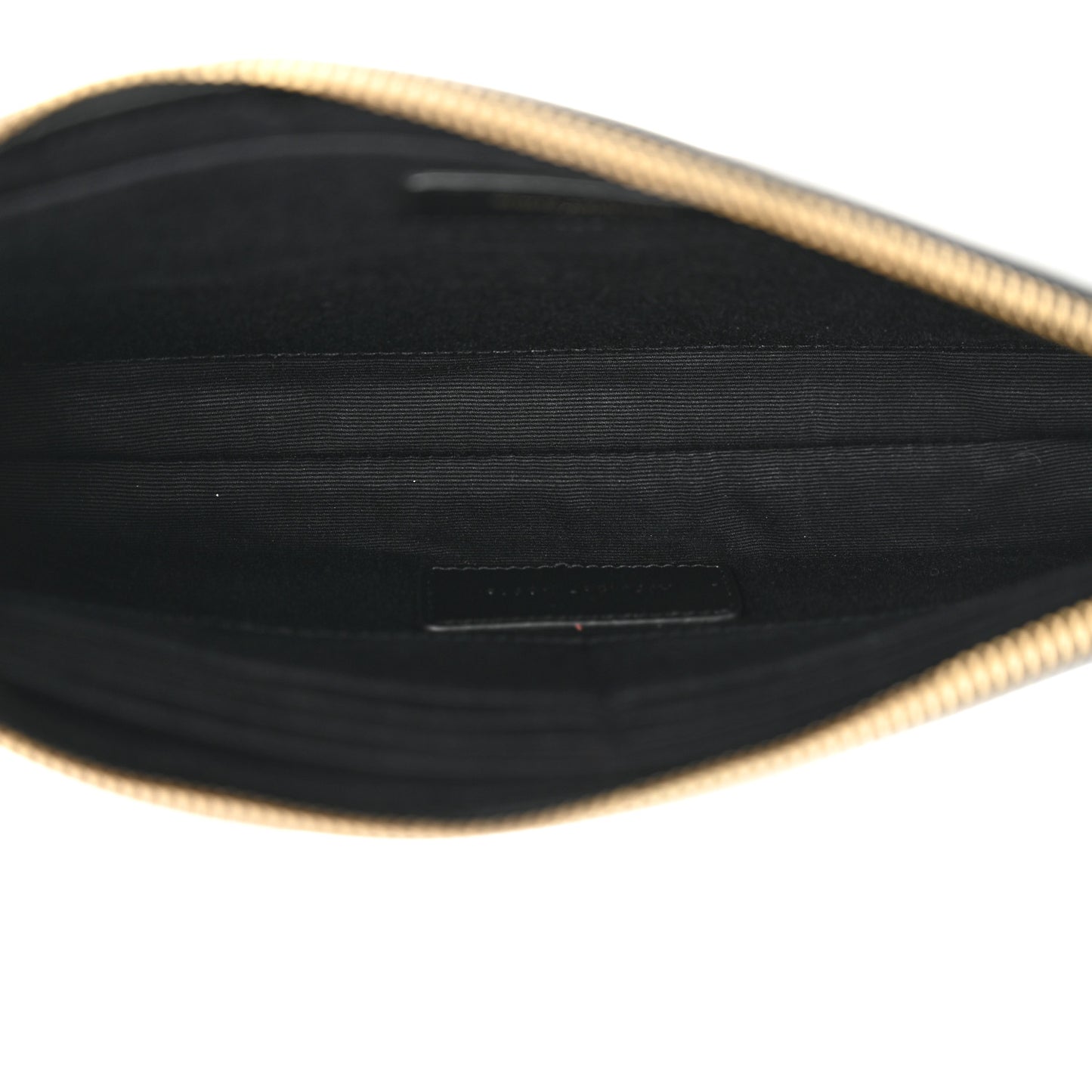 Calfskin Teen Monogram Crossbody Bag Black