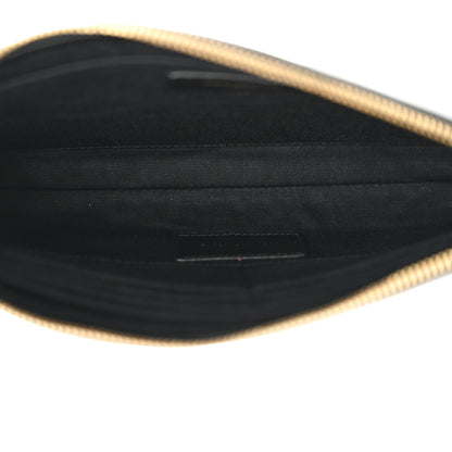 Saint Laurent Calfskin Teen Monogram Crossbody Bag Black 5 of 10