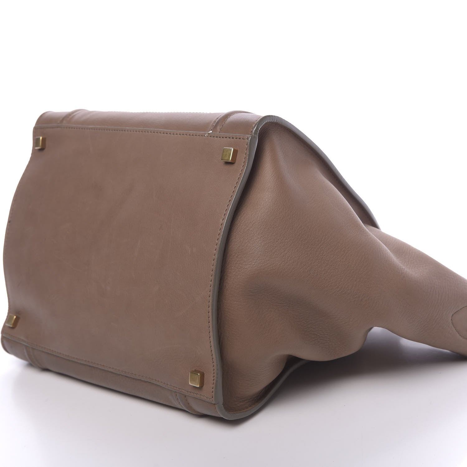 Celine Supple Calfskin Medium Phantom Luggage Taupe 12 of 12