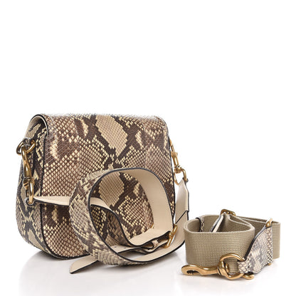 Gucci Python Medium Lady Shoulder Bag Old Roccia 3 of 7