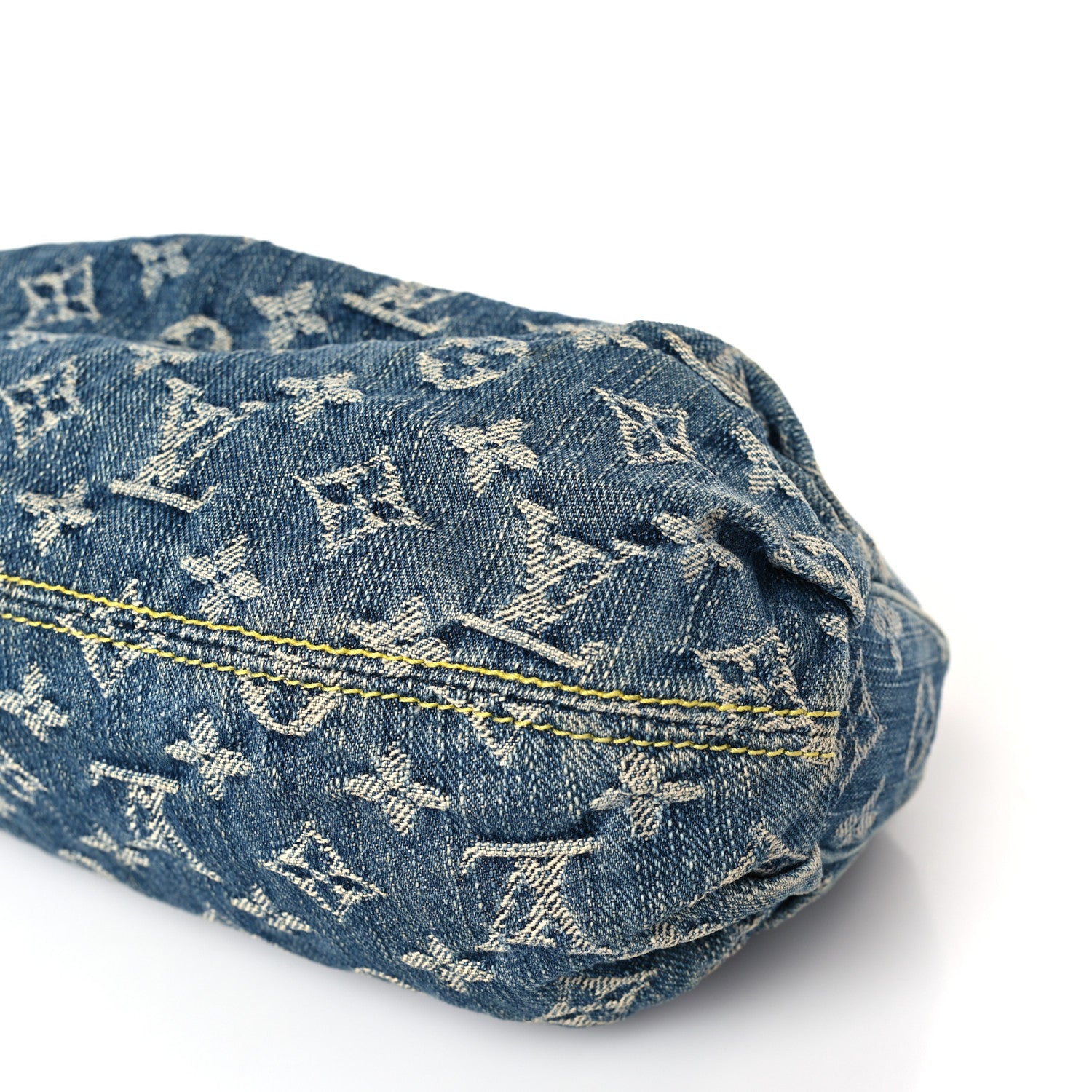 Louis Vuitton Monogram Denim Pleaty Blue 8 of 10