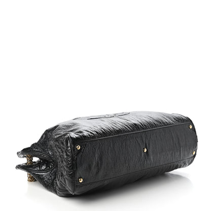 Chanel Vinyl Rodeo Tote Black 4 of 14