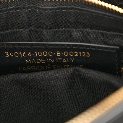 Balenciaga Chevre Gold Metallic Edge Hardware Hip Black 7 of 12