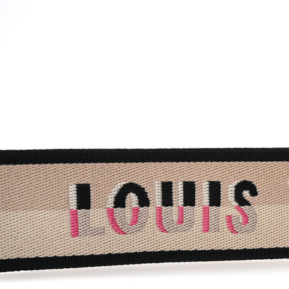 Louis Vuitton Jacquard Speedy Bandouliere 20 Shoulder Strap Black 4 of 4