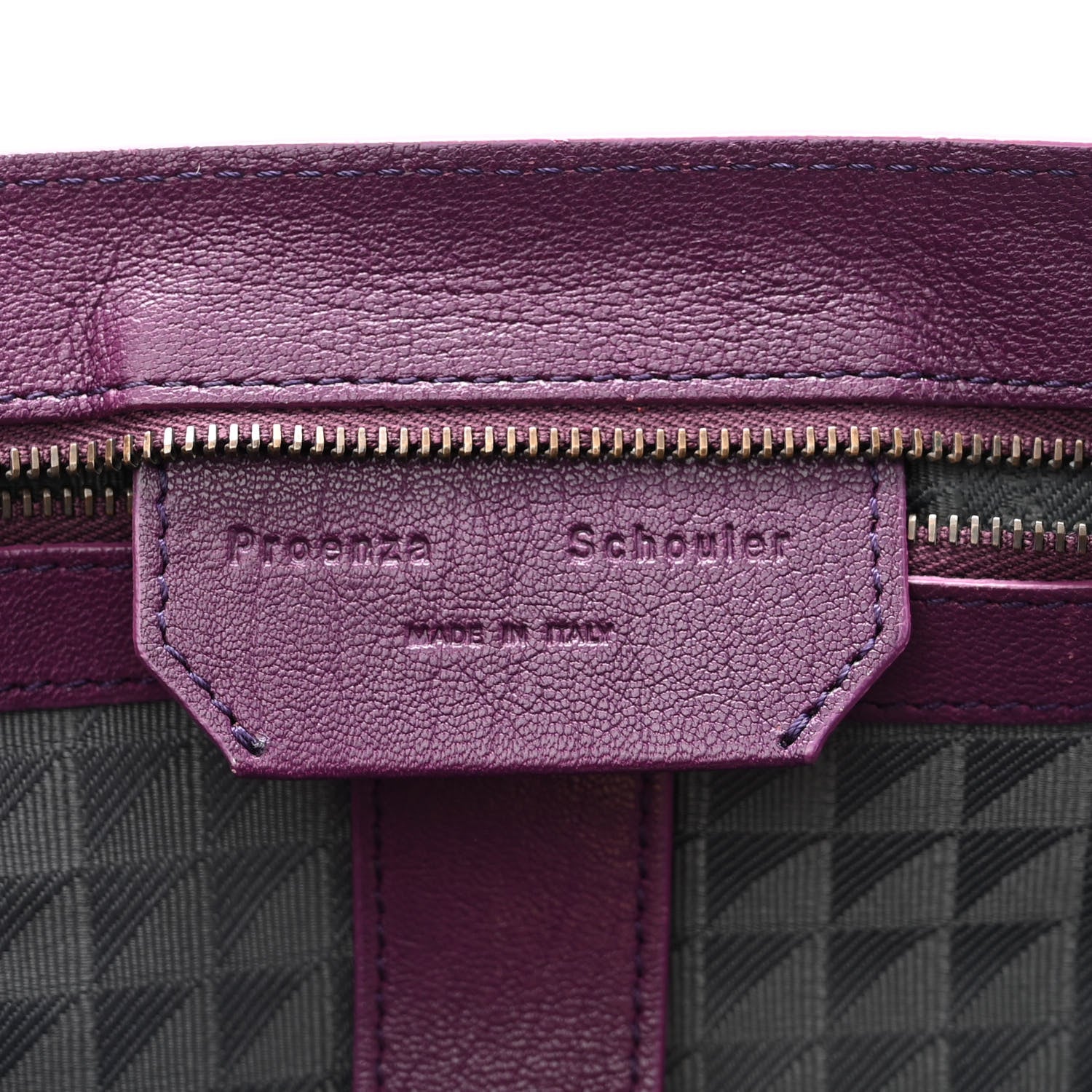 Proenza Schouler Lambskin Medium PS1 Satchel Purple Rain 7 of 11