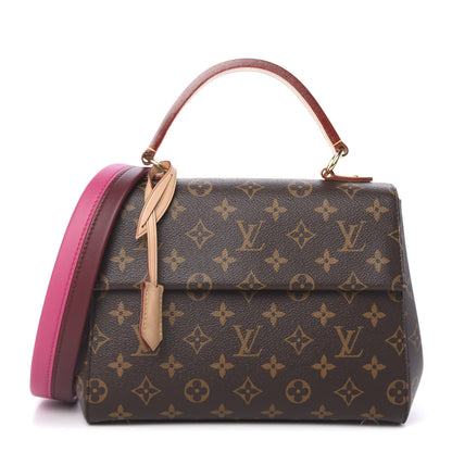 Louis Vuitton Monogram Cluny BB Bordeaux Fuchsia 1 of 11