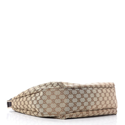 Gucci Monogram Large New Ladies Web Hobo Dark Brown 4 of 11