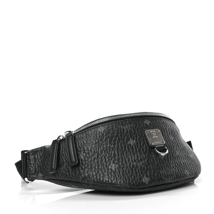 MCM Visetos Small Stark Belt Bag Black 4 of 8