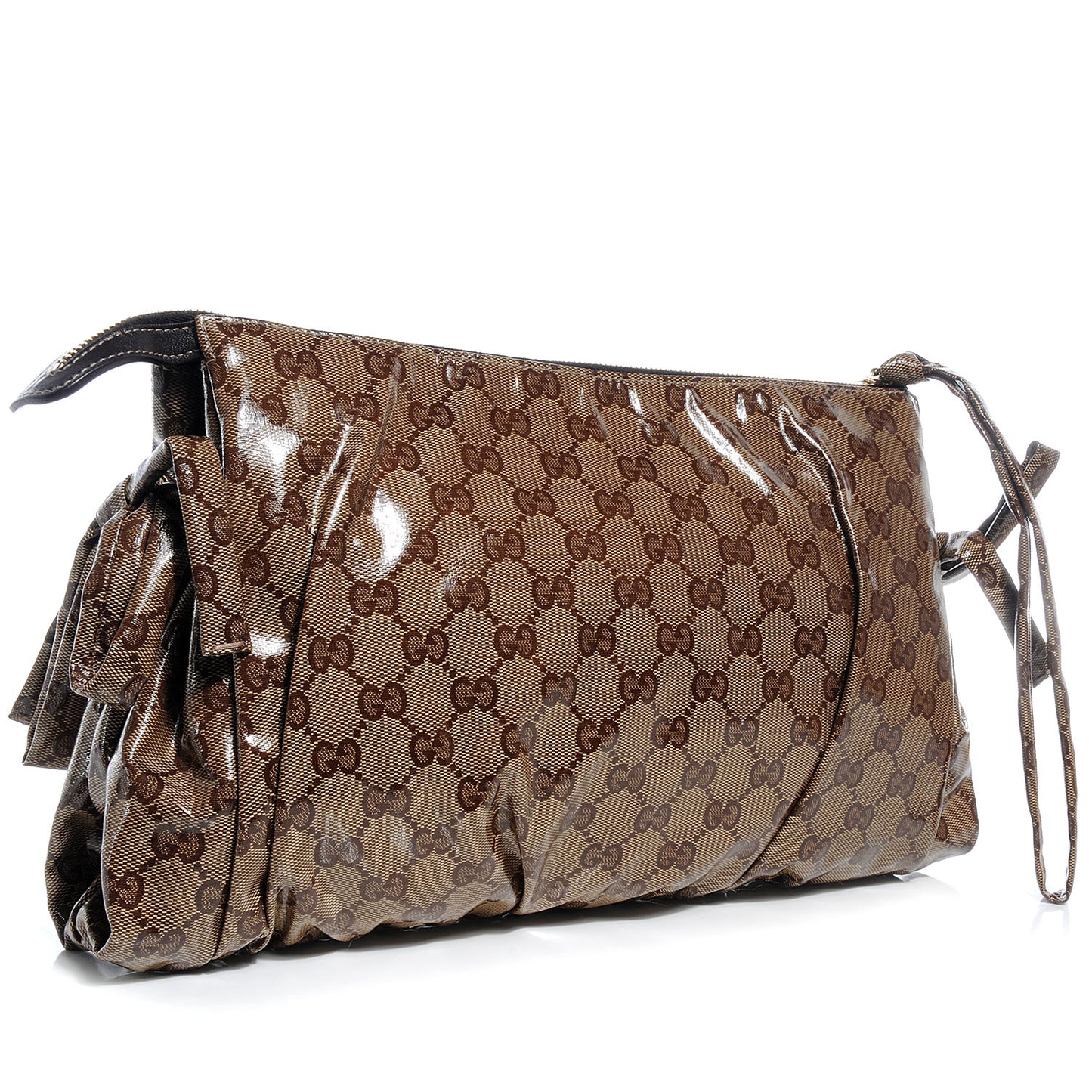 Crystal Monogram Large Hysteria Clutch