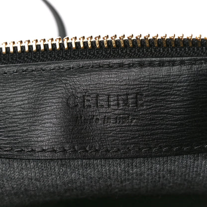 Celine Liege Calfskin Small Trio Crossbody Bag Black 8 of 13