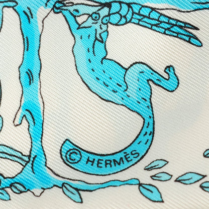Hermes Silk Alphabet Twilly 3 of 4