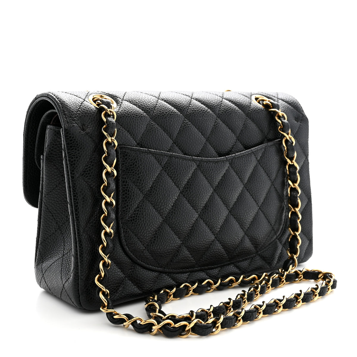 Chanel Caviar Quilted Small Double Flap Black 3 of 11