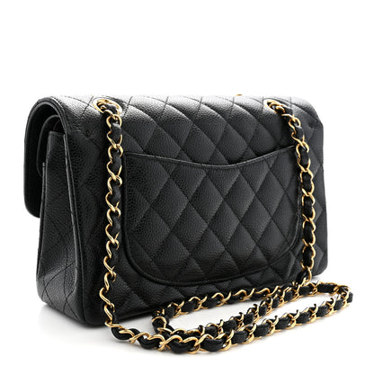 Chanel Caviar Quilted Small Double Flap Black 3 of 11
