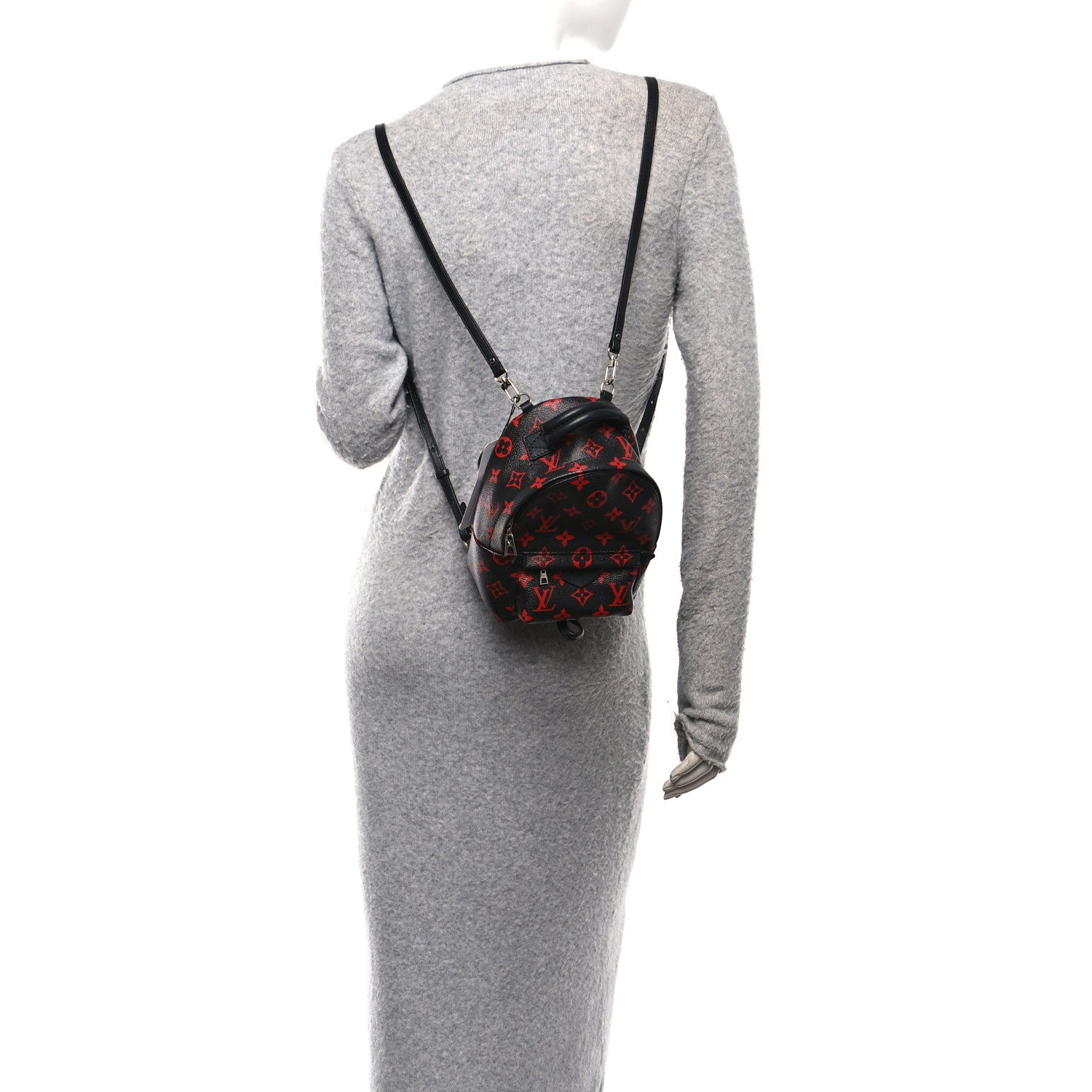 Louis Vuitton Monogram Infrarouge Palm Springs Backpack Mini 2 of 10