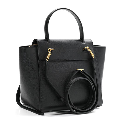 Celine Grained Calfskin Nano Belt Bag Black 3 of 11