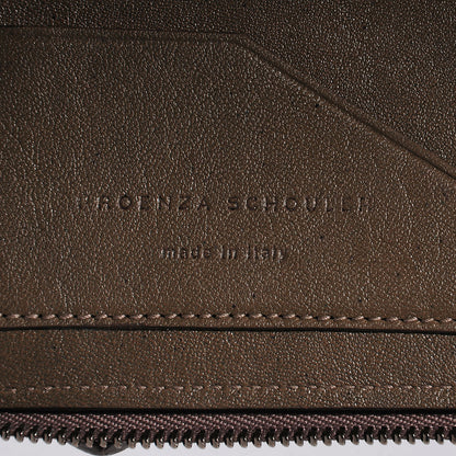 Proenza Schouler Lambskin PS1 Large Zip Around Wallet Smoke 6 of 7