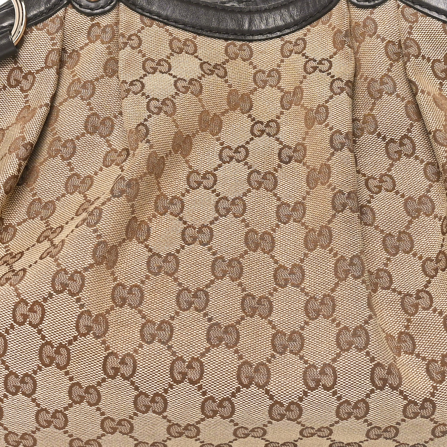 Gucci Monogram Medium Sukey Tote Dark Brown 8 of 10