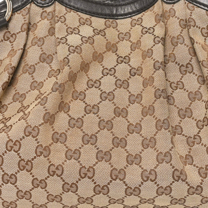 Gucci Monogram Medium Sukey Tote Dark Brown 8 of 10