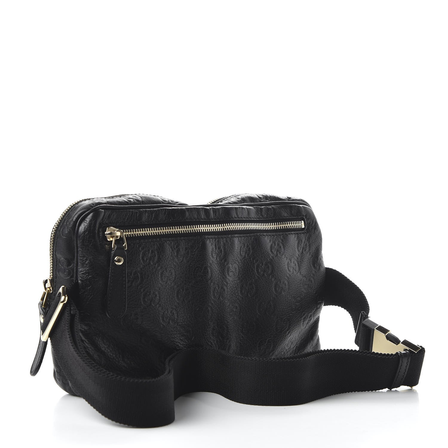 Gucci Guccissima Belt Bag Black 3 of 10