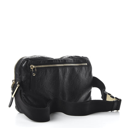 Gucci Guccissima Belt Bag Black 3 of 10