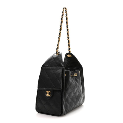 Chanel Caviar Quilted Small Chanel 25 Handbag Black 3 of 11