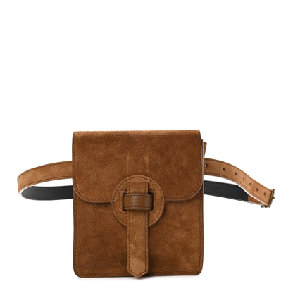 Saint Laurent Suede Calfskin Marsupio Belt Bag Land 1 of 8
