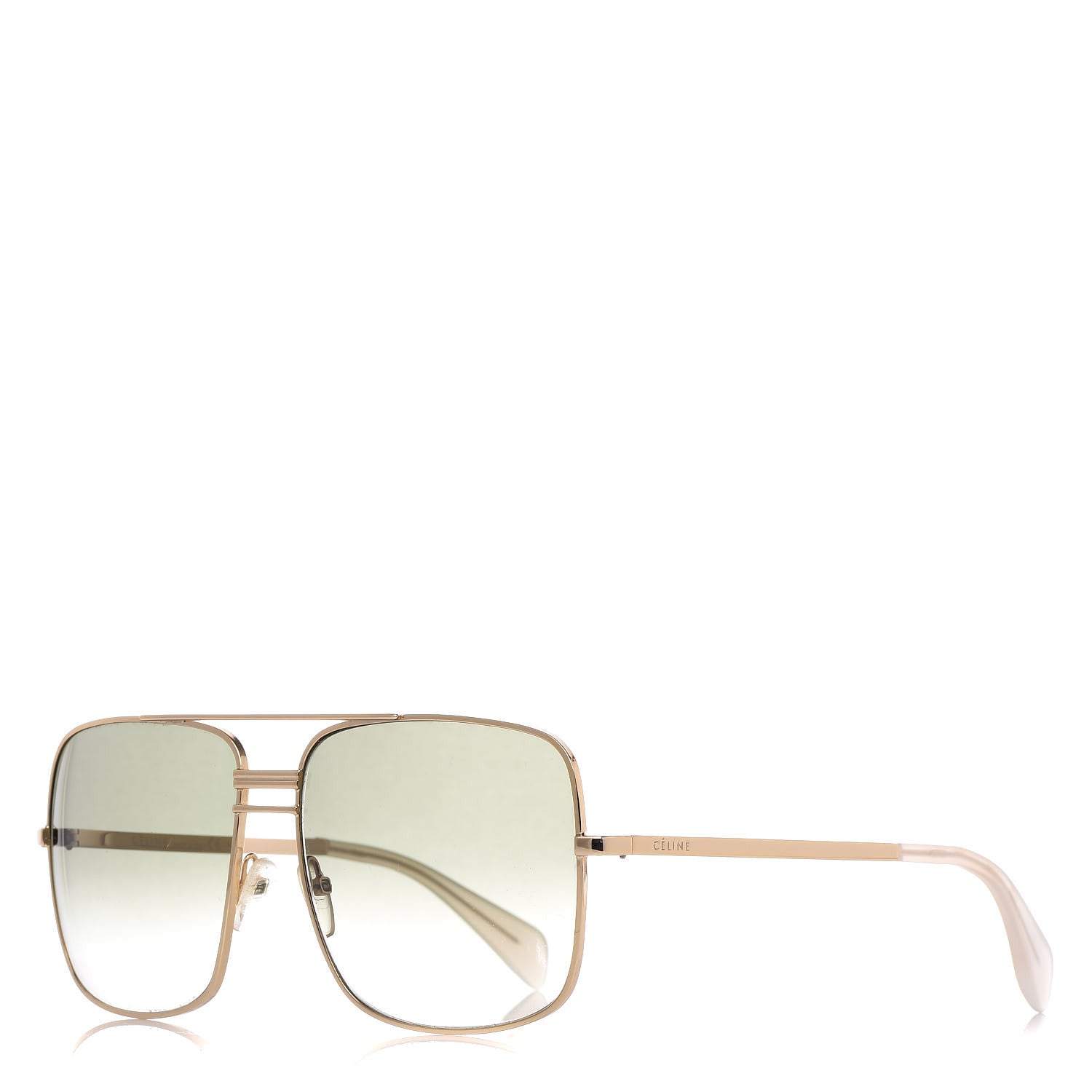 Celine Metal Sunglasses CL 41808/S Gold 1 of 7