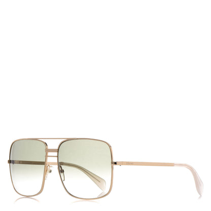 Celine Metal Sunglasses CL 41808/S Gold 1 of 7