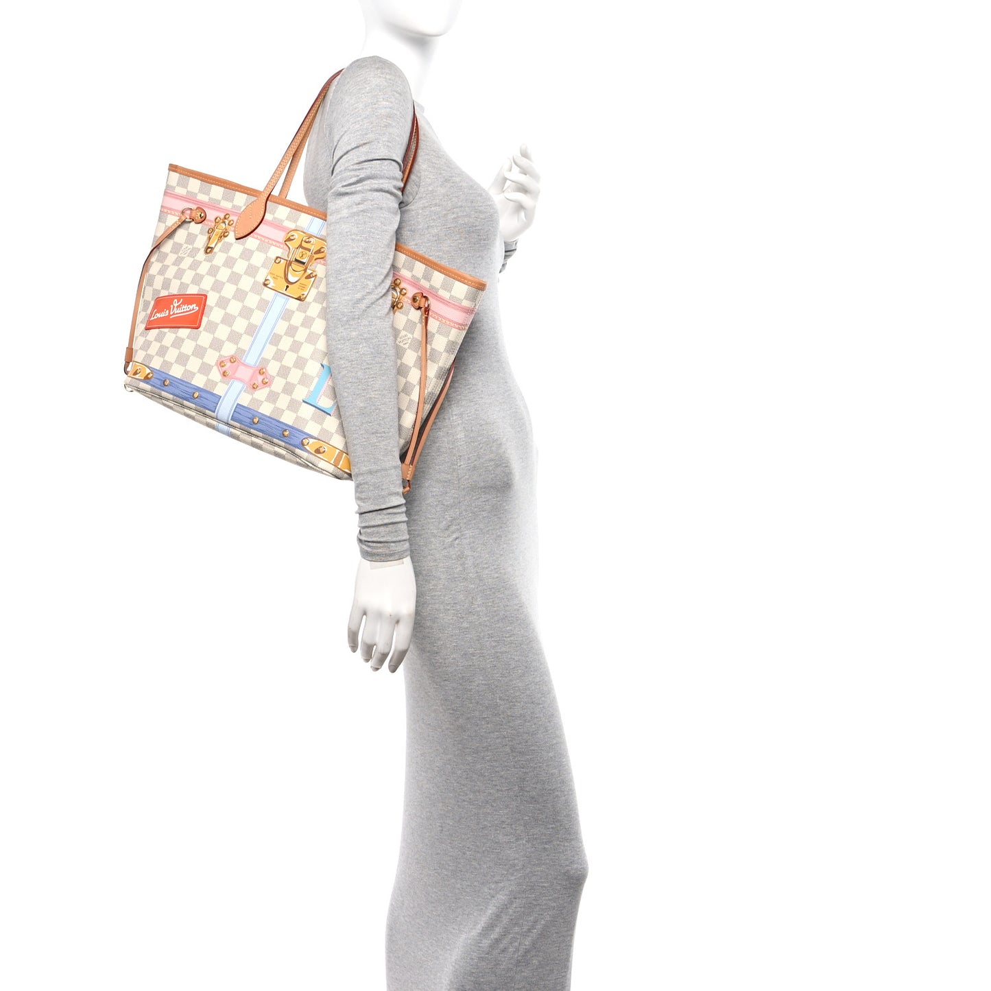 Damier Azur Summer Trunks Neo Neverfull MM